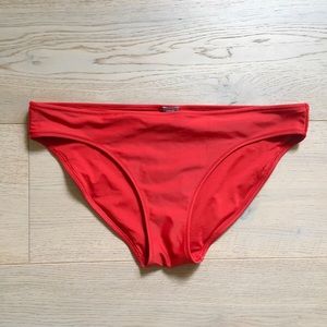 Aerie Classic Cut True Red Bikini Bottom